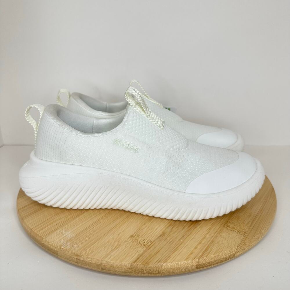 Crocs Mellow Ease Slip On Comfort Sneaker Shoes White 210500 Mens 7 Womens 9 NEW